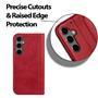 Handyhülle für Samsung Galaxy A26 5G Hülle Flip Case mit Kartenfächer RFID Block Schutzhülle