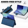 Handyhülle für Samsung Galaxy Z Fold 7 Hülle Flip Case mit Kartenfächer RFID Block Schutzhülle