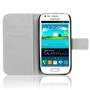 Motiv Klapphülle für Samsung Galaxy S3 Mini buntes Wallet Schutzhülle