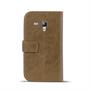 Retro Tasche für Samsung Galaxy S3 Mini Hülle Wallet Case Handyhülle Vintage Slim Cover