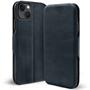 Shell Flip Case für iPhone 15 Plus Hülle Handy Tasche mit Kartenfach Premium Schutzhülle