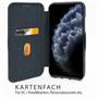 Shell Flip Case für iPhone 15 Plus Hülle Handy Tasche mit Kartenfach Premium Schutzhülle