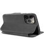 Shell Flip Case für iPhone 15 Pro Max Hülle Handy Tasche mit Kartenfach Premium Schutzhülle