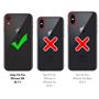 Shell Flip Case für Apple iPhone XR Hülle Handy Tasche mit Kartenfach Premium Schutzhülle
