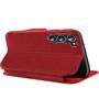 Shell Flip Case für Samsung Galaxy S24+ Hülle Handy Tasche mit Kartenfach Premium Schutzhülle