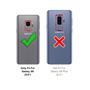 Shell Flip Case für Samsung Galaxy S9 Hülle Handy Tasche mit Kartenfach Premium Schutzhülle