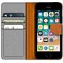 Handy Tasche für Apple iPhone 4 / 4s Hülle Wallet Jeans Case Schutzhülle