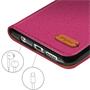 Handy Tasche für Apple iPhone 6s / 6 Hülle Wallet Jeans Case Schutzhülle