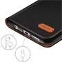 Handy Tasche für Apple iPhone 6s / 6 Hülle Wallet Jeans Case Schutzhülle