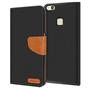 Handy Tasche für Huawei P10 Lite Hülle Wallet Jeans Case Schutzhülle