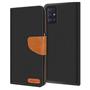 Handy Tasche für Samsung Galaxy A51 Hülle Wallet Jeans Case Schutzhülle