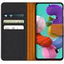 Handy Tasche für Samsung Galaxy A51 Hülle Wallet Jeans Case Schutzhülle