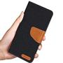 Handy Tasche für Samsung Galaxy A51 Hülle Wallet Jeans Case Schutzhülle