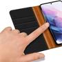 Handy Tasche für Samsung Galaxy S21 FE Hülle Wallet Jeans Case Schutzhülle