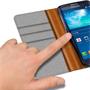 Handy Tasche für Samsung Galaxy S3 Hülle Wallet Jeans Case Schutzhülle