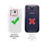 Handy Tasche für Samsung Galaxy S3 Mini Hülle Wallet Jeans Case Schutzhülle