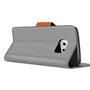 Handy Tasche für Samsung Galaxy S6 Edge Hülle Wallet Jeans Case Schutzhülle