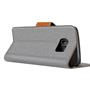 Handy Tasche für Samsung Galaxy S7 Edge Hülle Wallet Jeans Case Schutzhülle