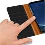 Handy Tasche für Samsung Galaxy S8 Hülle Wallet Jeans Case Schutzhülle