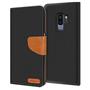 Handy Tasche für Samsung Galaxy S9 Plus Hülle Wallet Jeans Case Schutzhülle