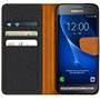 Handy Tasche für Samsung Galaxy XCover 3 Hülle Wallet Jeans Case Schutzhülle