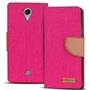 Handy Tasche für Wiko Tommy Hülle Wallet Jeans Case Schutzhülle