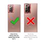 Farbwechsel Hülle für Samsung Galaxy Note 20 Schutzhülle Handy Case Slim Cover