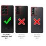 Armor Shield Handyhülle für Samsung Galaxy S21 Ultra Hülle Ultra Hybrid Case Handy Schutzhülle