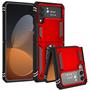 Armor Shield Handyhülle für Samsung Galaxy Z Flip 4 Hülle Ultra Hybrid Case Handy Schutzhülle