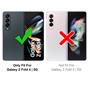 Armor Shield Handyhülle für Samsung Galaxy Z Fold 4 Hülle Ultra Hybrid Case Handy Schutzhülle