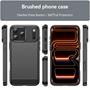 TPU Hülle für Apple iPhone 17 Pro Max Handy Schutzhülle Carbon Optik Schutz Case