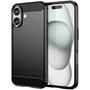 TPU Hülle für Apple iPhone 17 Handy Schutzhülle Carbon Optik Schutz Case