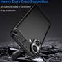 TPU Hülle für Apple iPhone 17 Handy Schutzhülle Carbon Optik Schutz Case