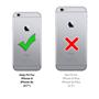 TPU Hülle für Apple iPhone 6 / 6S Handy Schutzhülle Carbon Optik Schutz Case