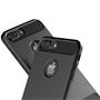 TPU Hülle für Apple iPhone 7 Plus / 8 Plus Handy Schutzhülle Carbon Optik Schutz Case