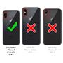 TPU Hülle für Apple iPhone X / XS Handy Schutzhülle Carbon Optik Schutz Case