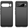 TPU Hülle für Google Pixel 10 Pro XL Handy Schutzhülle Carbon Optik Schutz Case
