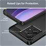 TPU Hülle für Motorola Edge 40 Neo Handy Schutzhülle Carbon Optik Schutz Case