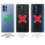 TPU Hülle für Motorola Edge 40 Pro Handy Schutzhülle Carbon Optik Schutz Case