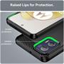 TPU Hülle für Motorola Moto G73 5G Handy Schutzhülle Carbon Optik Schutz Case