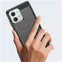 TPU Hülle für Motorola Moto G84 5G Handy Schutzhülle Carbon Optik Schutz Case