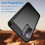 TPU Hülle für Samsung Galaxy A17 5G Handy Schutzhülle Carbon Optik Schutz Case