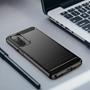 TPU Hülle für Samsung Galaxy A17 5G Handy Schutzhülle Carbon Optik Schutz Case