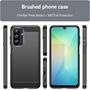 TPU Hülle für Samsung Galaxy A26 5G Handy Schutzhülle Carbon Optik Schutz Case