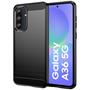 TPU Hülle für Samsung Galaxy A36 5G Handy Schutzhülle Carbon Optik Schutz Case