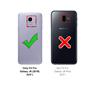 TPU Hülle für Samsung Galaxy J6 2018 Handy Schutzhülle Carbon Optik Schutz Case