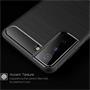 TPU Hülle für Samsung Galaxy S21 FE Handy Schutzhülle Carbon Optik Schutz Case