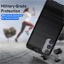 TPU Hülle für Samsung Galaxy S23 FE Handy Schutzhülle Carbon Optik Schutz Case