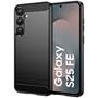 TPU Hülle für Samsung Galaxy S25 FE Handy Schutzhülle Carbon Optik Schutz Case