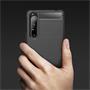 TPU Hülle für Sony Xperia 1 III Handy Schutzhülle Carbon Optik Schutz Case